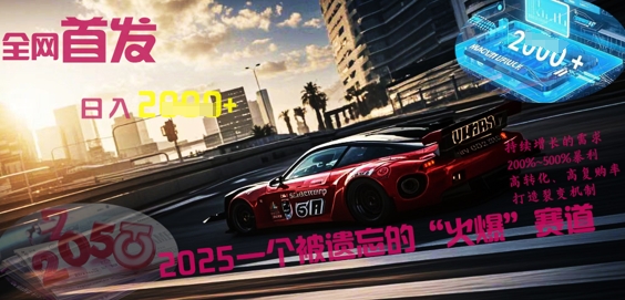 全网首发：2025一个被遗忘的“火爆”赛道轻松日入多张-择笔创业网